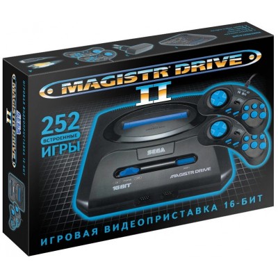 Sega Magistr Drive2 252 игры напрокат